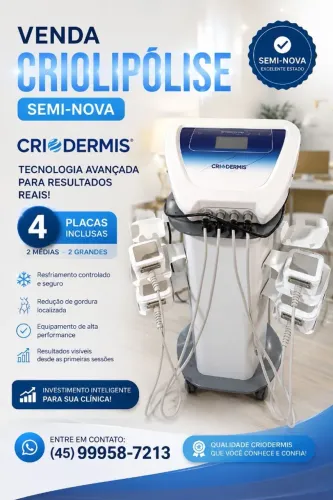 Criolipólise CRIODERMIS