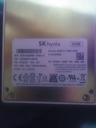 SSD 512GB SATA SK hynix DH920 2.5