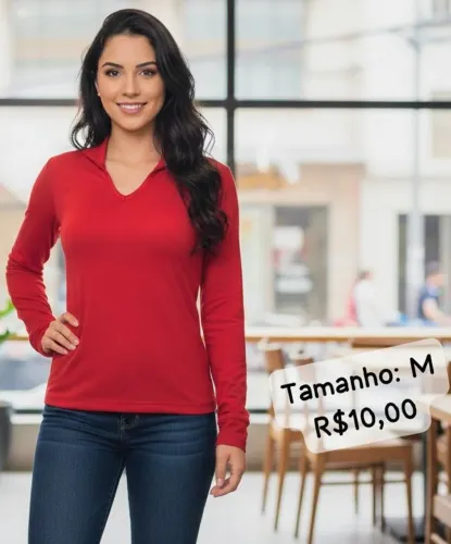 Casaquinhos ou Blusas de Manga Longa