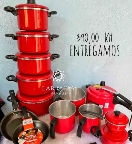 Kit cozinha completo com frete grátis para maioria dos bairros