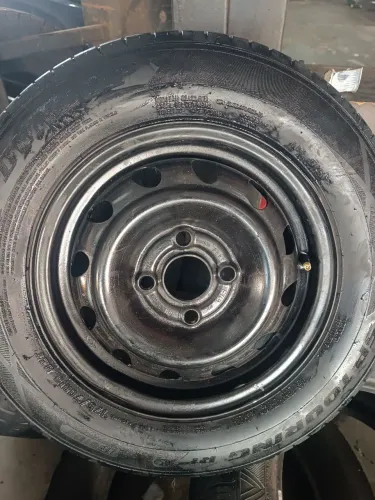 Roda step aro 13 com pneu 