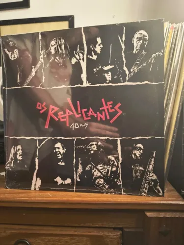 Vinil LP Os Replicantes - 40 anos ao vivo-  lacrado