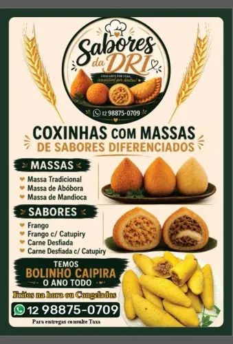 drica salgados massas diferenciadas 