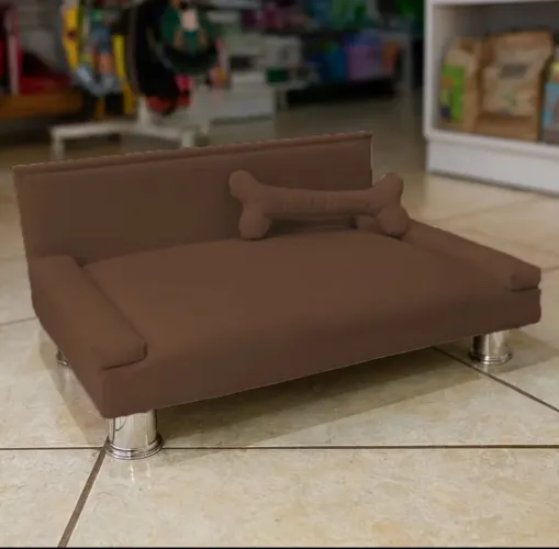 Caminha Pet Confort Cachorros e Gatos G 90x60 cm Veludo