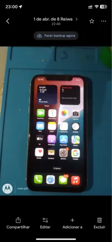 iPhone XR em perfeito estado! Funcionando tudo. 750,00 dividido no cartão 2x
