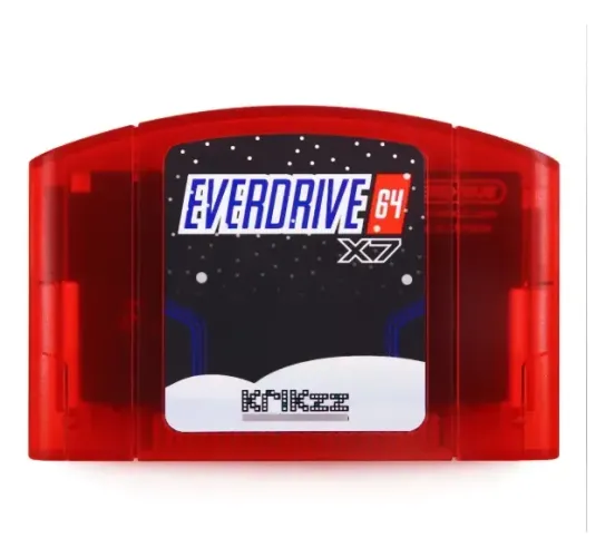 Everdrive 64 Krikzz X7 Edição Limitada Christmas Edition