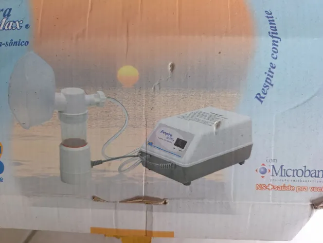 Inalador ultra sônico Respira Max Marca NS 