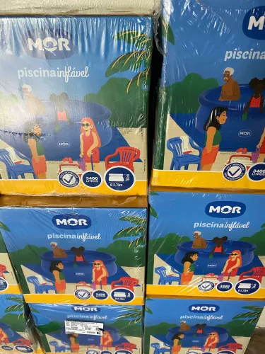 Piscina 3400 litros mor
