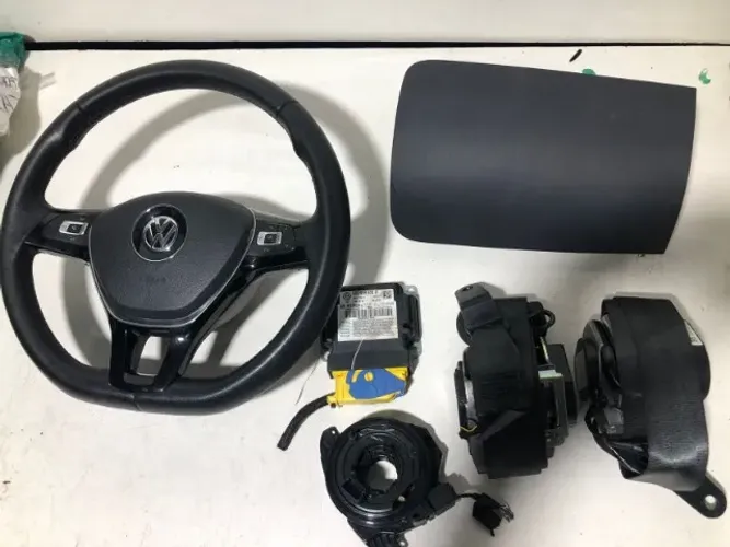 Kit Airbag Volkswagen Fox 2016/17 Com Controle De Som