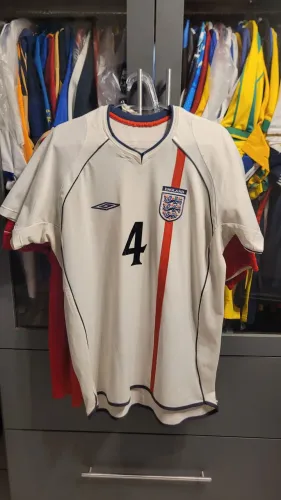 Camisa Inglaterra 2002 Gerrard #4