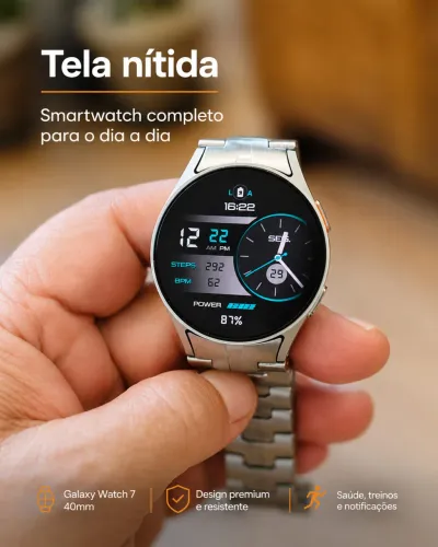 Samsung Galaxy Watch 7 40 mm ? Excelente estado + pulseira metálica