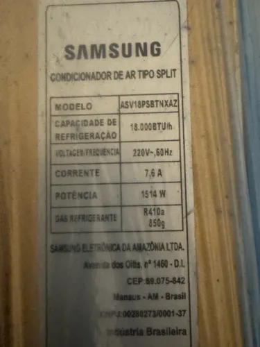 Ar split 18000 Samsung 