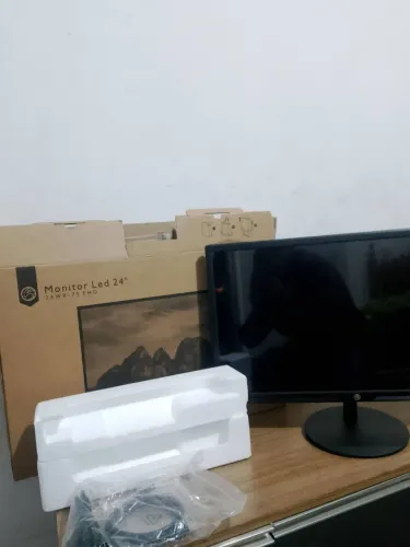 Monitor led 24 polegadas (NUNCA USADO)