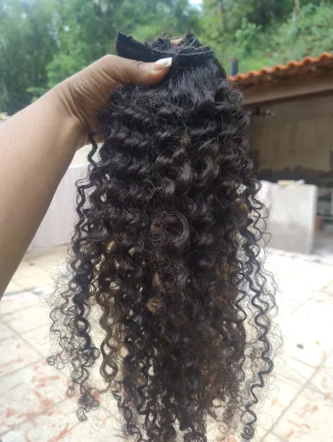 Cabelo humano no tic tac