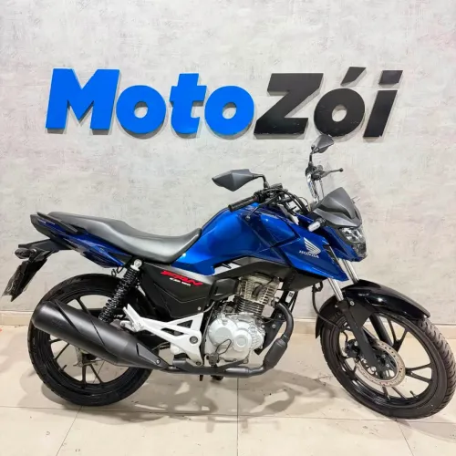 HONDA CG 160 FAN AZUL 2025