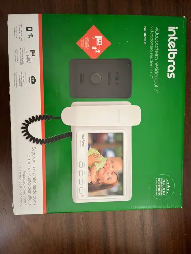 Vídeo Porteiro Interfone INTELBRAS IVR 1070 HS Videoporteiro IVR1070 HS