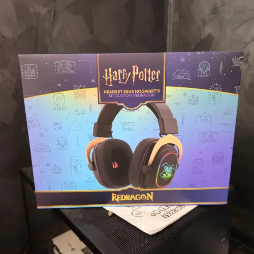 Headset Gamer Redragon Zeus X - Edição Especial Harry Potter (Novo/ Lacrado)