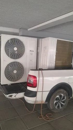 Vendo ar K7 cassete 55 mil BTUs inverter philco com nota fiscal de compra.