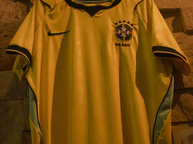 CAMISA BRASIL 1º LINHA NACIONAL P AO GG