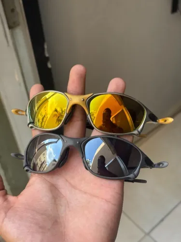 Óculos Clone DoubleX Oakley 1:1 X-Metal Central c/ T-shock 