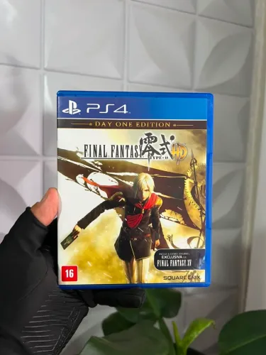 Jogo Final fantasy type - 0 HD para ps4 - day one edition