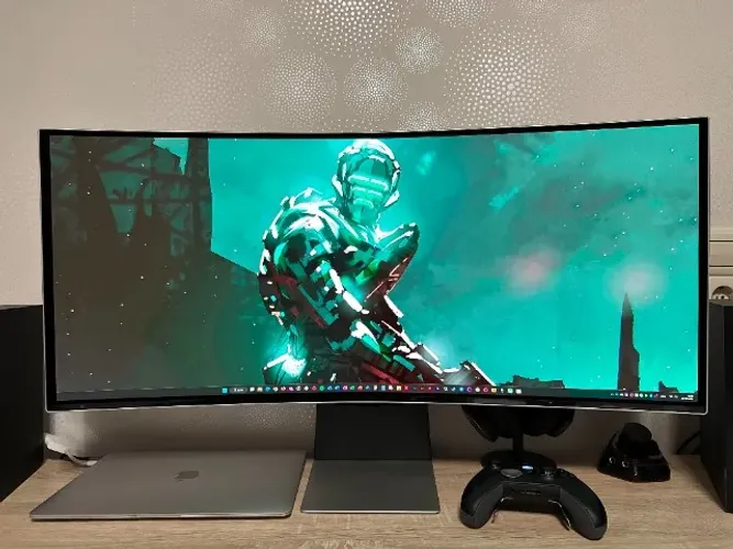 Samsung G8 Oled 34 ultrawide monitor gamer