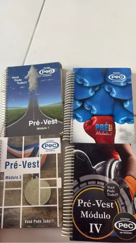 Apostilas pré vest sistema pec 
