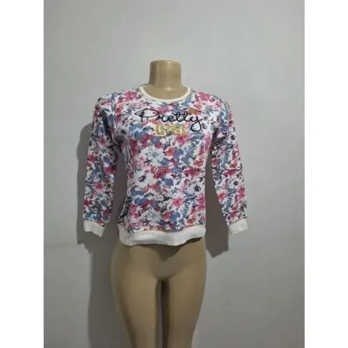 Blusa moletom juvenil menina 