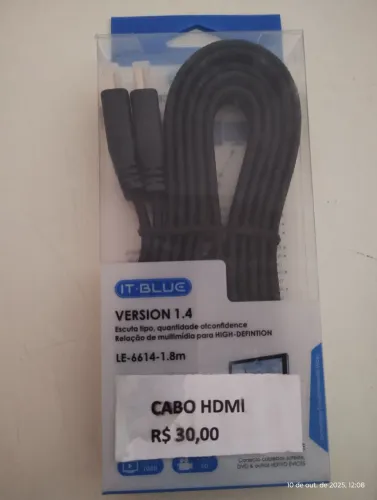 CABO HDMI NOVO