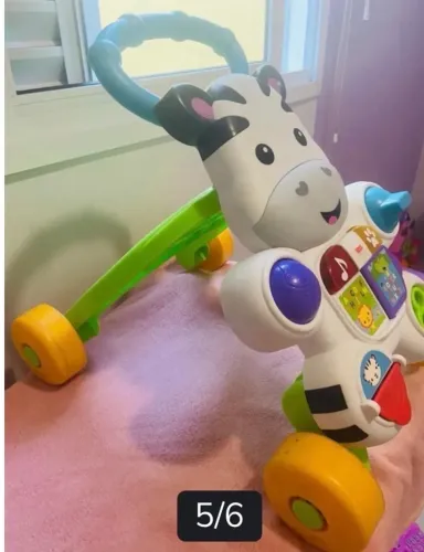 Andador/Centro de Atividades Zebra Fisher-Price