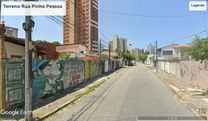 Alugo Terreno na Rua Pinho Pessoa