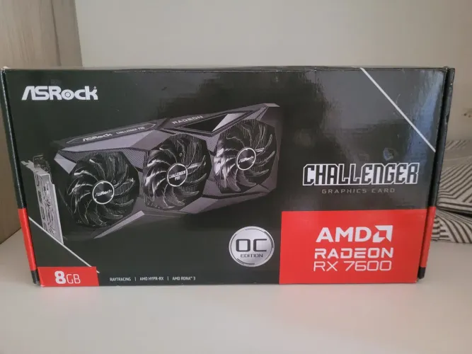 Rx 7600 asrock challenger pro OC