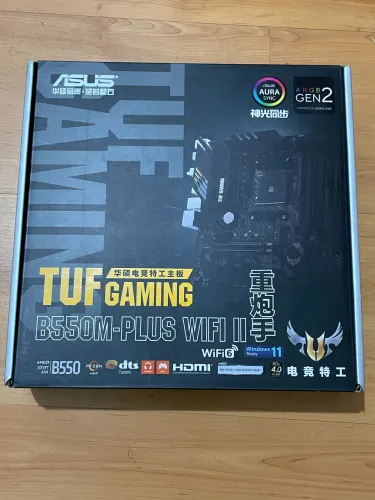 Placa Mãe ASUS TUF Gaming B550M-Plus WiFi - Para Reparo - Oportunidade