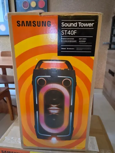 Caixa de Som Samsung Tower, 160W RMS, Nova e Lacrada, Garantia e Nota