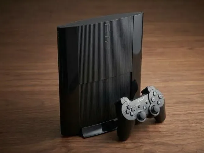 PS3 DESBLOQUEADO (HEN 4.93) 250GB ACOMPANHA 2 CONTROLES +5 JOGOS DIGITAIS (USADO)