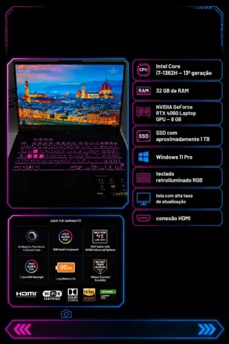 Notbook ASUS TUF GAMER