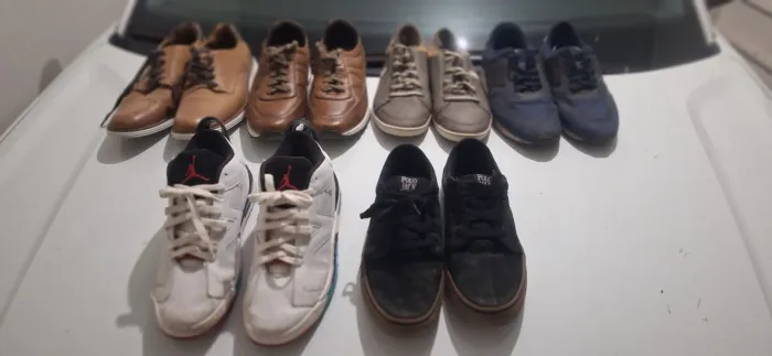 6 pares de tenis 41/42
