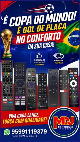 Controles remoto pra tv