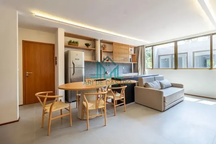 VILLA NALURI - Apartamento de 2 Quartos Mobiliado, 66m², a 80 metros da paradisíaca praia