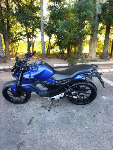 Yamaha Fazer FZ15 150cc Azul, 23/23, Pneus NOVOS + de R$2.000,00 ABAIXO da FIPE