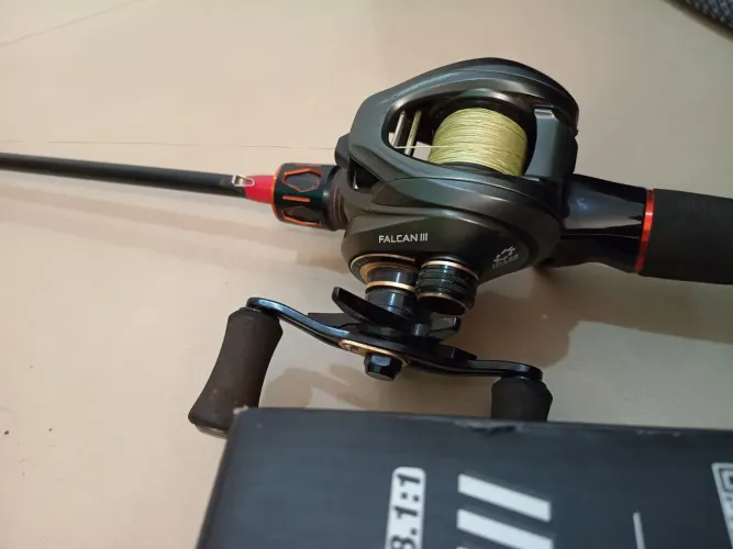 Carretilha+ vara de carbono