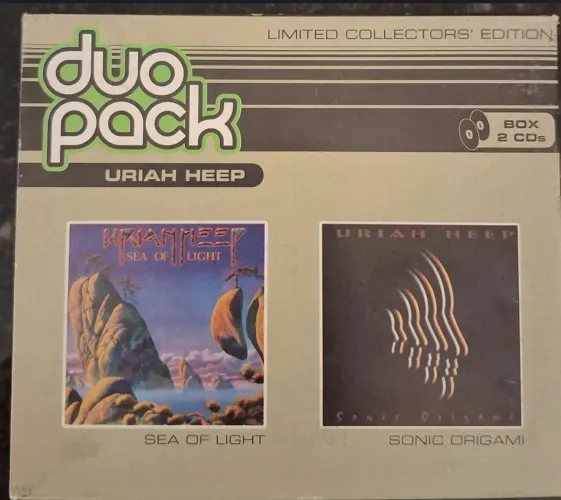 Box especial cds do Uriah Heep lacrado