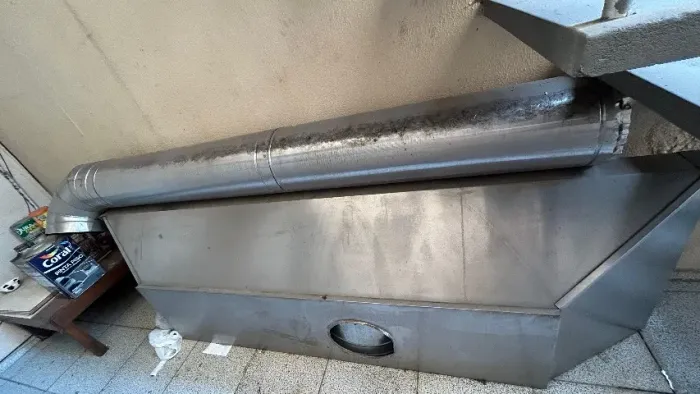 Coifa para cozinha industrial