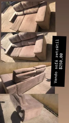 Sofa retrátil/entrega inclusa