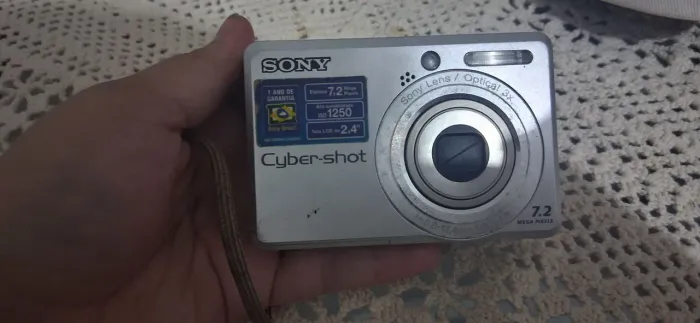 Câmera cyber shot
