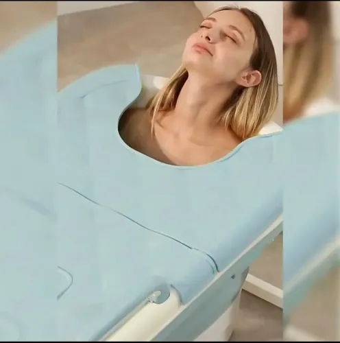 Vendo banheira portátil adulto em silicone azul