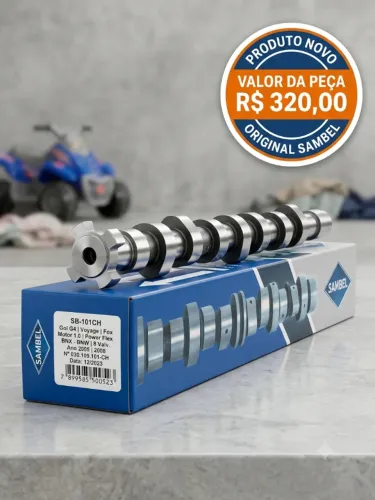 Comando De Válvulas Sambel SB-101CH Gol G4 Fox Voyage 1.0 8v Novo
