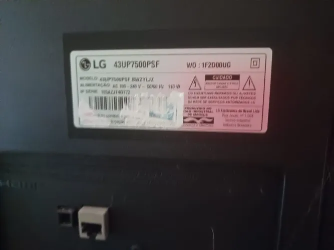 SmartTV retirada de peças 