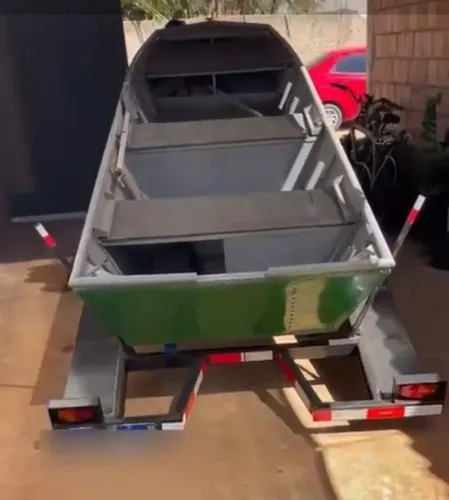 Canoa chapa galvanizada