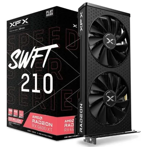 Placa de Vídeo AMD XFX Speedster SWFT 210 RX 6600 XT